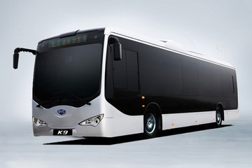 江苏淮安淮涟专线新投放10辆比亚迪纯电动公交