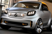 向電氣化轉(zhuǎn)型 smart發(fā)布電動概念車Forease+官圖
