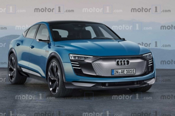 续航超320km 奥迪e-tron Sportback假想图曝光