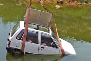 印度大学生设计传感器 使落水汽车自动打开车顶