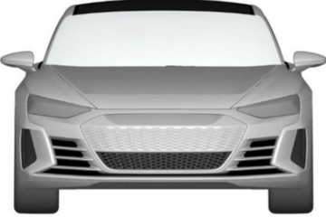 溜背设计/3.5秒破百 奥迪e-tron GT专利图曝光