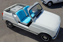 经典再现，雷诺制作经典4系敞篷车电动版，竟完全依照旧车设计