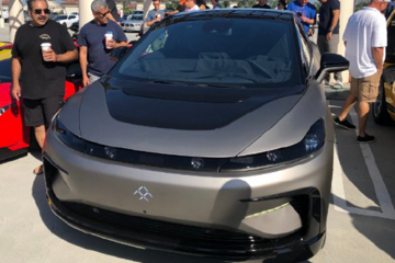 与兰博基尼同台 贾跃亭又带着他的FF 91开启预热？