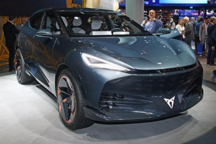 法兰克福全新电动SUV概念车Cupra Tavascan亮相