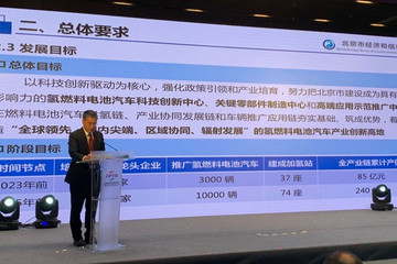 北京發(fā)布氫能產(chǎn)業(yè)政策：2025年前氫燃料電池汽車突破1萬輛