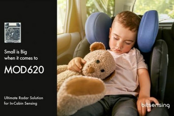bitsensing开发基于雷达的座舱监控系统 防止儿童被遗忘在车内