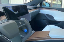 特斯拉新款Model S实车曝光