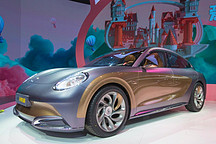 欧拉朋克猫/闪电猫亮相上海车展