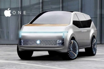 疑似苹果汽车效果图曝光，外观科技感十足，或搭载L5自动驾驶