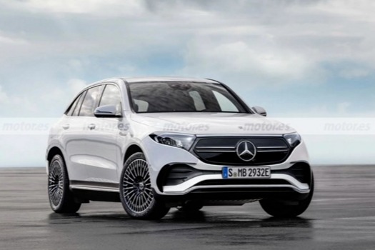 奔驰EQE渲染图曝光，基于MEA平台打造，预计明年亮相