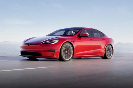 疑似新款Model S渲染图，全新外观设计，充满运动气息