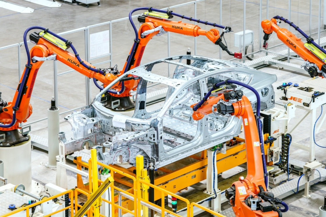 年产能最高达30万台 江淮蔚来合肥基地完成阶段性产线改造