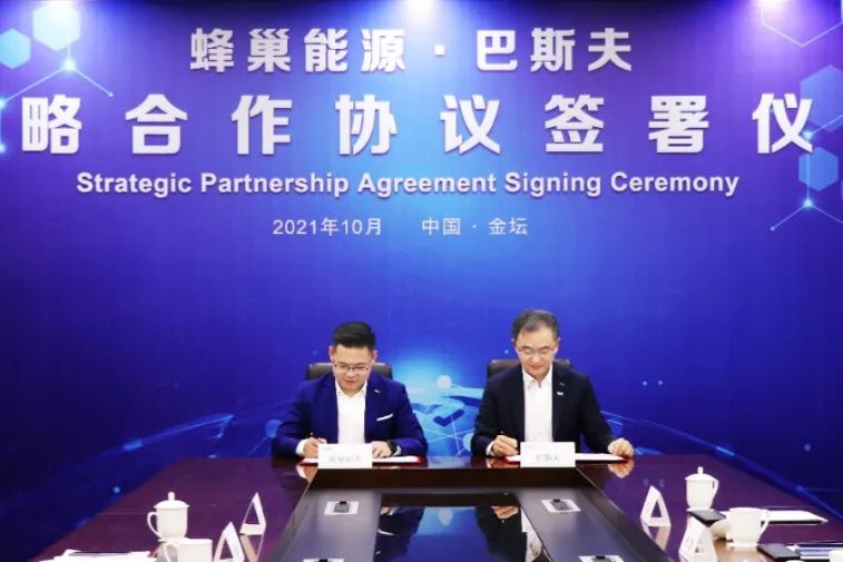 蜂巢能源牵手巴斯夫 共同研发电池材料