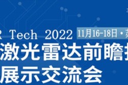 2022(第四届)国际激光雷达前瞻技术展示交流会11月16日苏州举办！