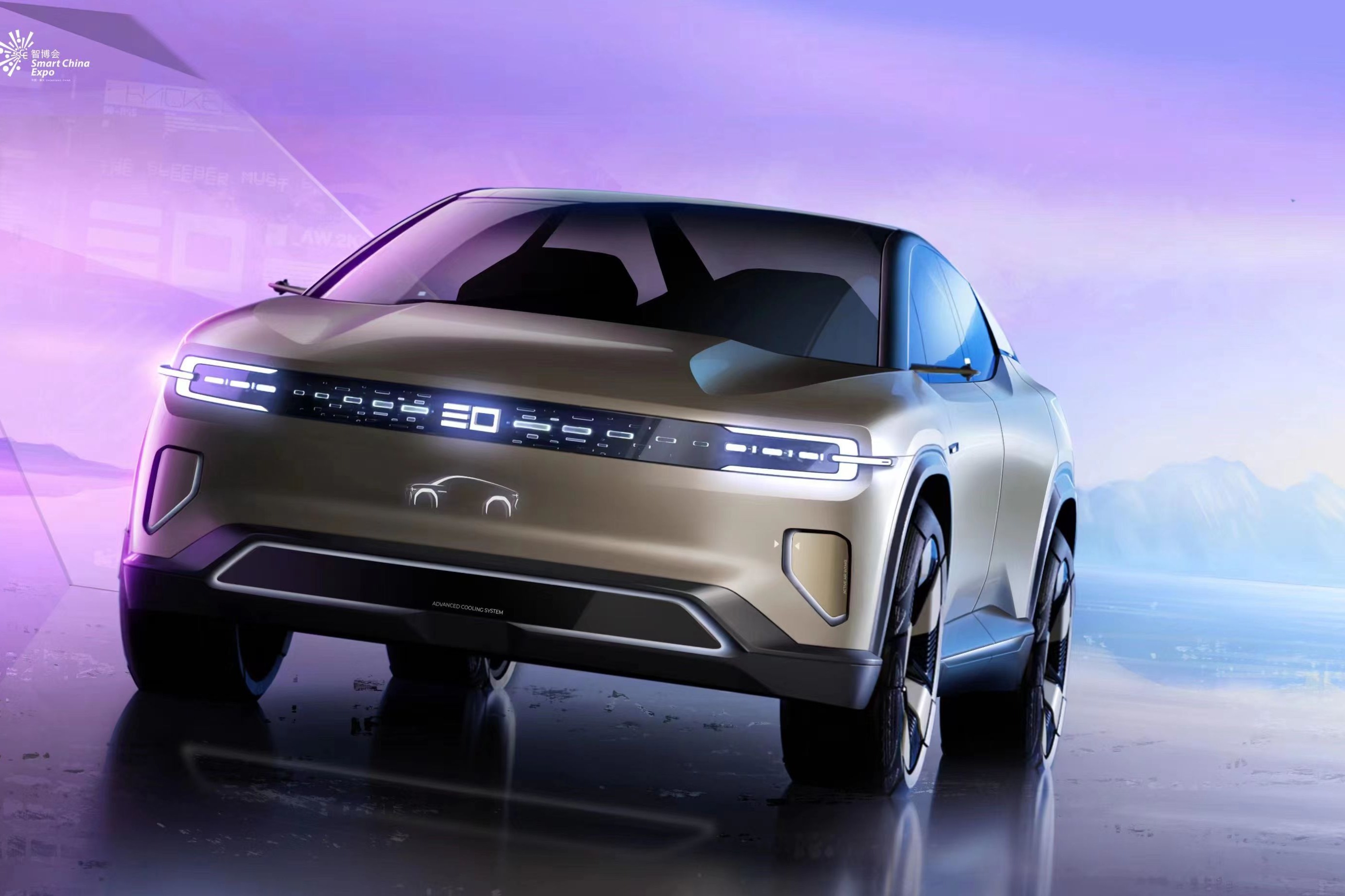 SDA平台打造 长安新物种CD701原型车首发亮相