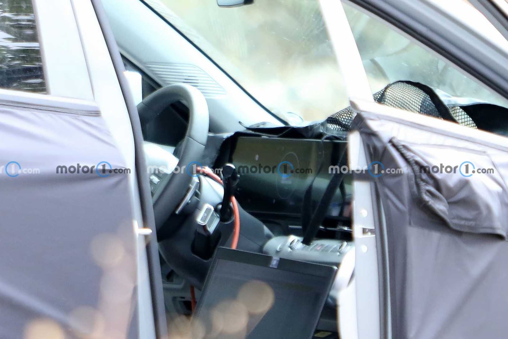 全新现代KONA最新内饰谍照曝光 预计2023年全球首发