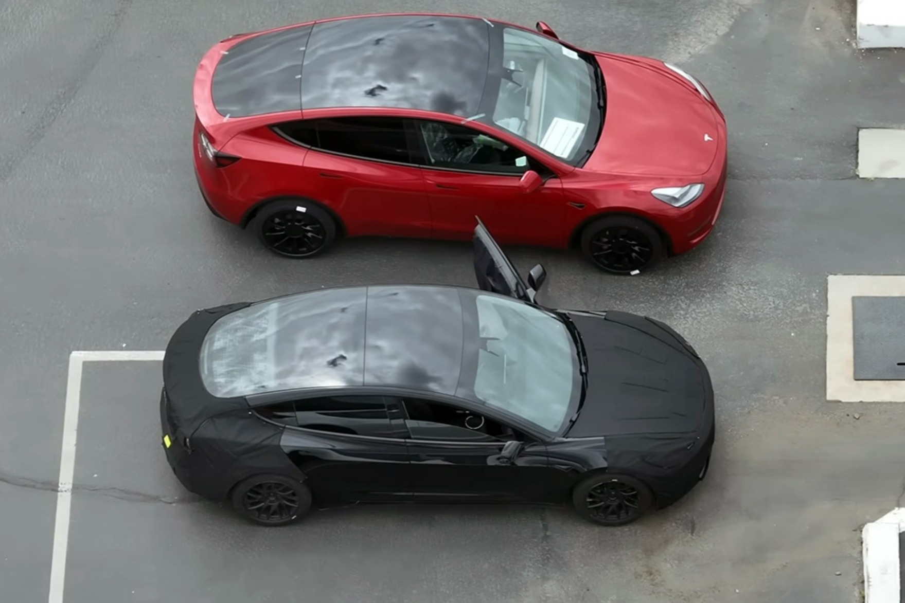 新款Model 3上海工厂路试谍照曝光