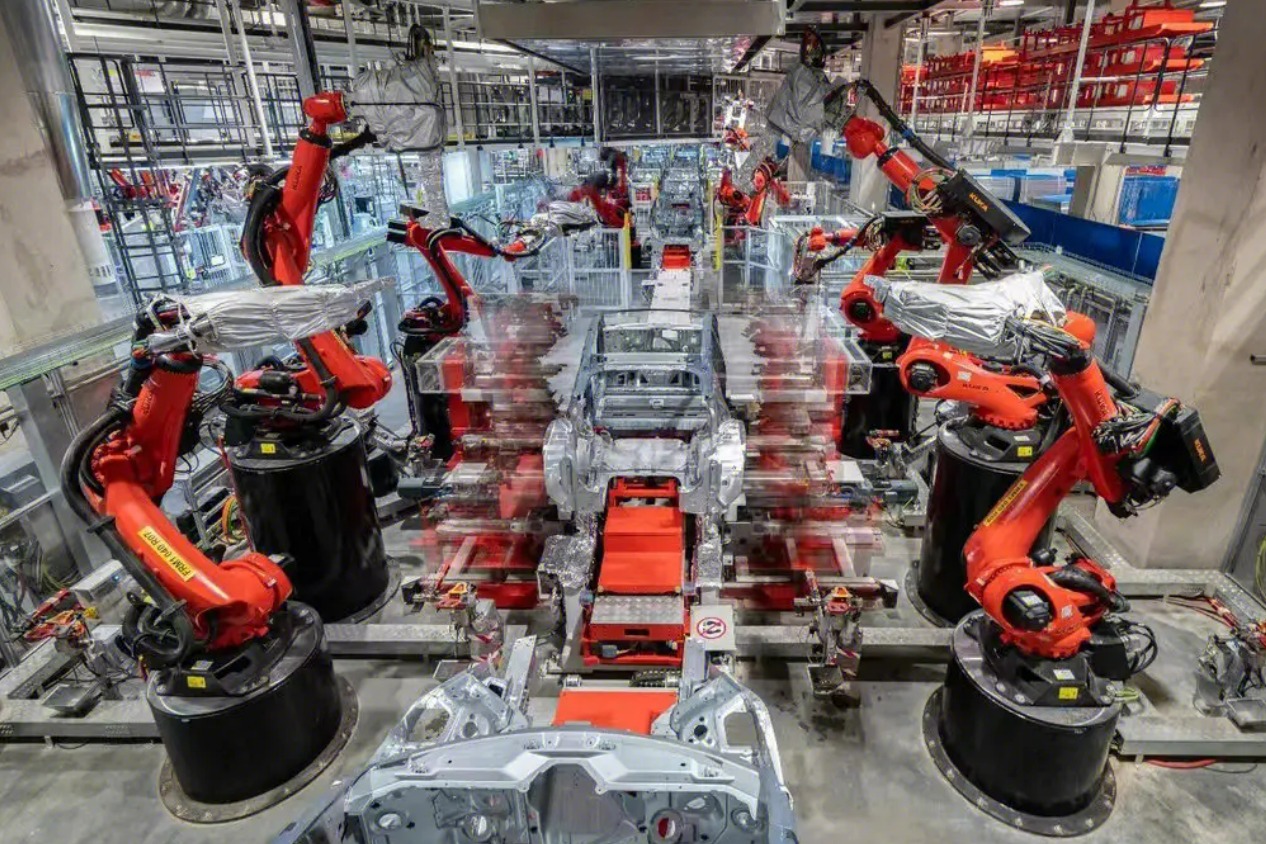 不到40秒造一台车！特斯拉上海工厂生产效率惊人