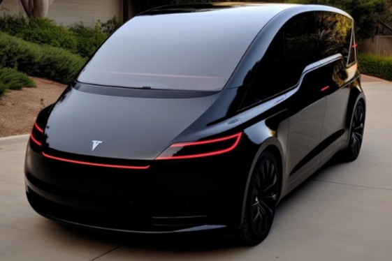 特斯拉mpv要来了!全新model z官图曝光