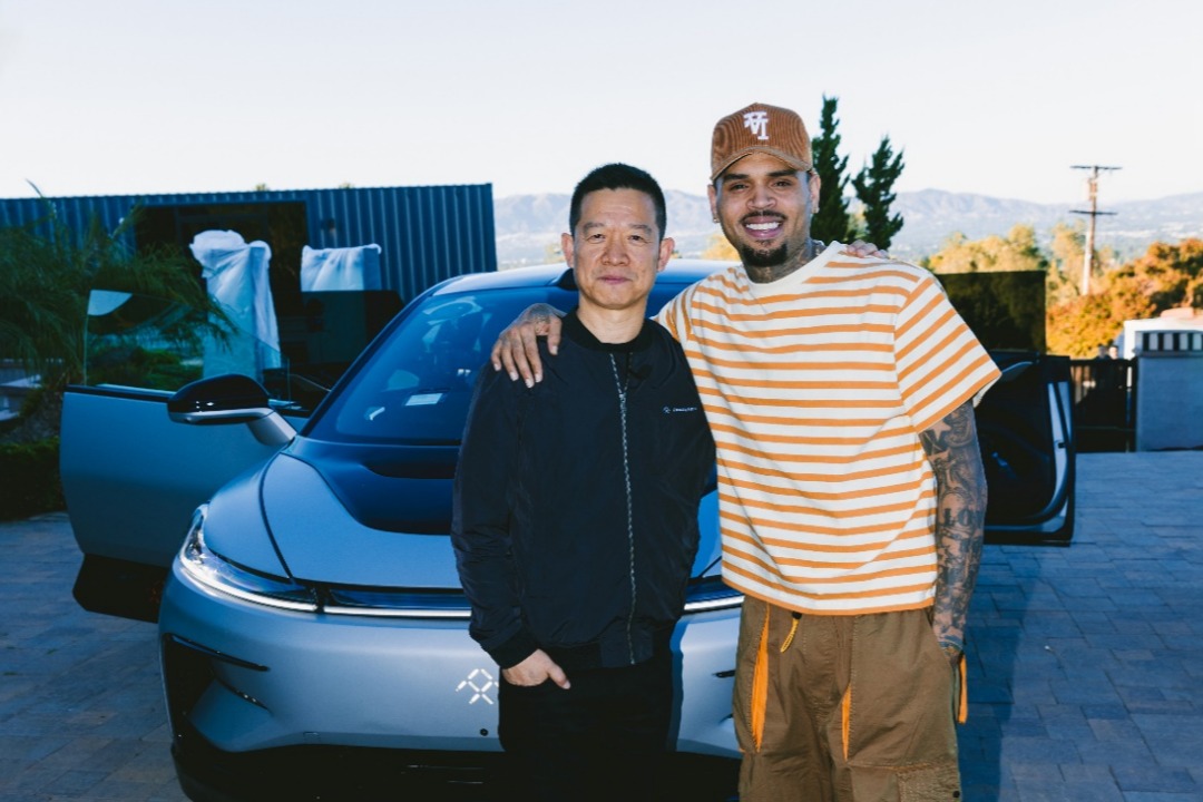 FF宣布：全球巨星Chris Brown为下一位车主和共创官