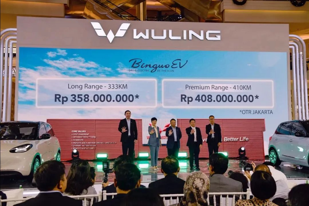 16万起售 五菱缤果在印尼上市 盲订一个月订单破3000台