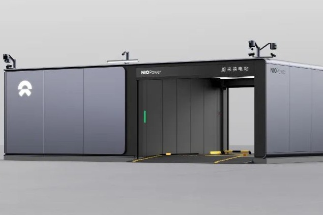 蔚来第四代换电站发布 采用4颗英伟达Orin X芯片 换电时间减少22%