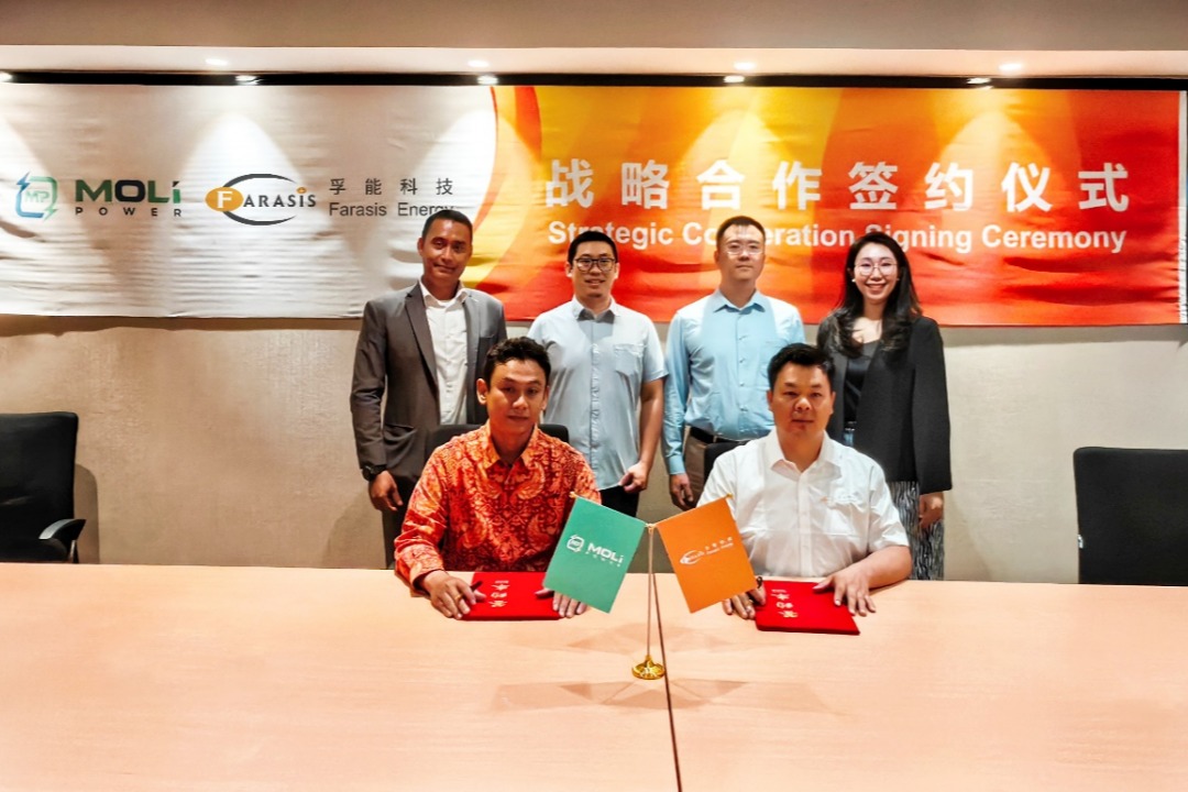 孚能科技与东南亚换电运营商Moli Power 签署战略合作协议