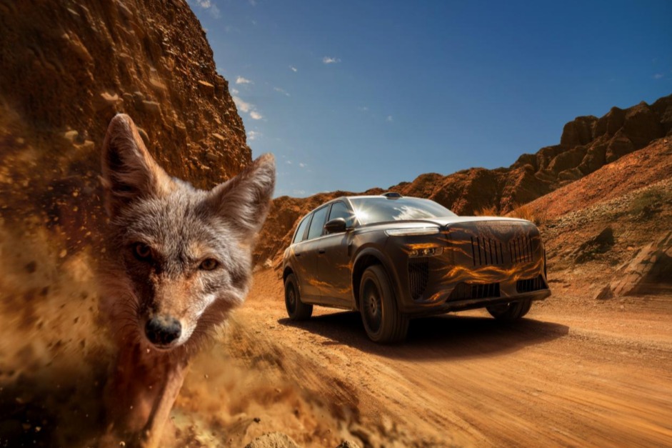 岚图全新大六座SUV夏测视频曝光