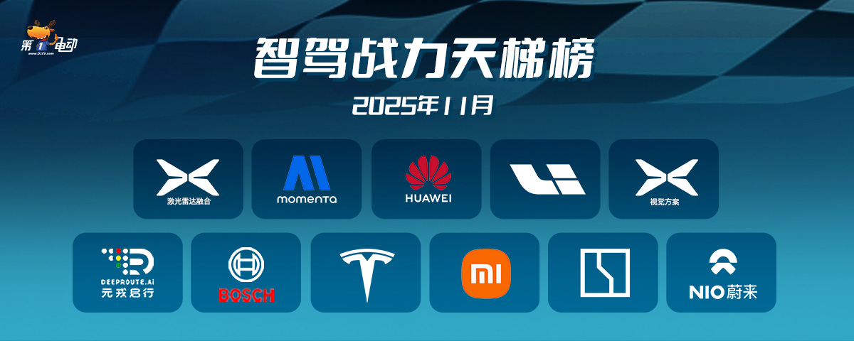 智驾战力天梯榜（2025年11月，上）
