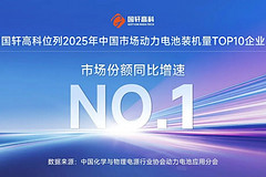 增速NO.1！国轩高科引领中国动力电池总装机量逆势增长