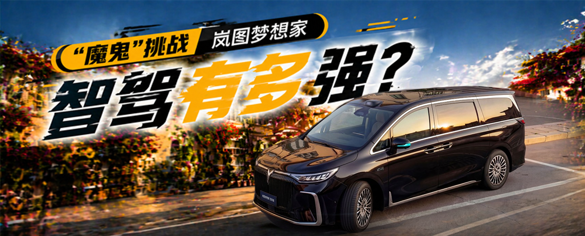“魔鬼”挑战，岚图梦想家智驾有多强？