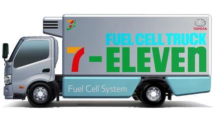 丰田与7-Eleven合作测试氢燃料电池卡车