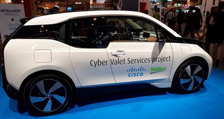 Valeo и Cisco совместно запускают сервис интеллектуальной парковки