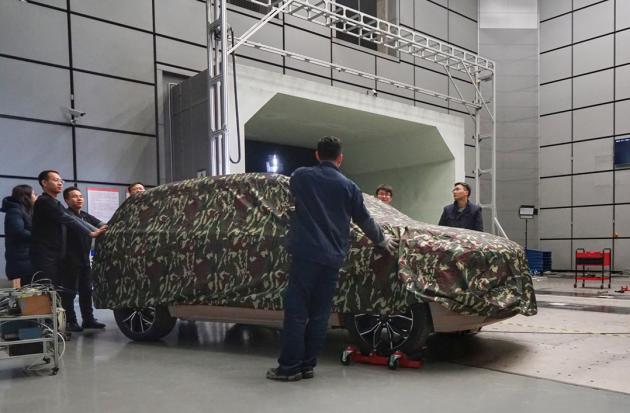 愛(ài)馳汽車首款車型完成風(fēng)洞測(cè)試 成績(jī)出色