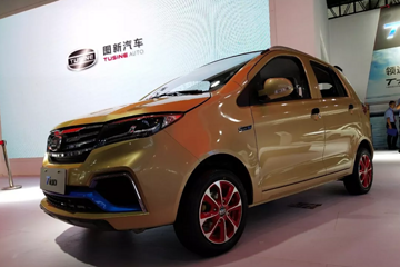 攜T100和T700兩款新品上市，圖新電動(dòng)汽車品牌于濟(jì)南展首次亮相發(fā)布