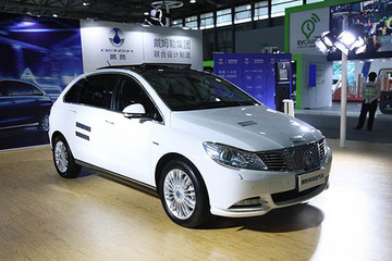 2017未来汽车展：腾势400单刀赴会