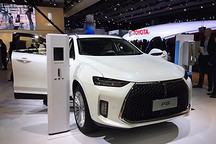 WEY首款插混SUV-P8亮相法蘭克福車展 百公里油耗2.3L續(xù)航660km