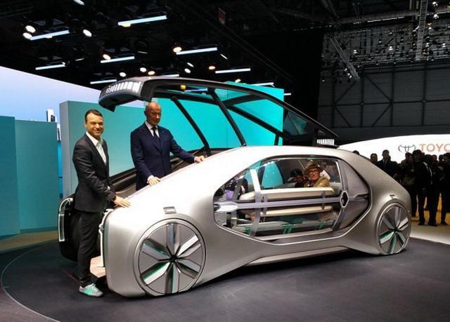 雷诺EZ-GO概念车发布 采用全透明设计