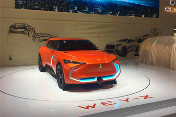 重视新能源发展 WEY品牌携家族多款首发车型亮相北京车展