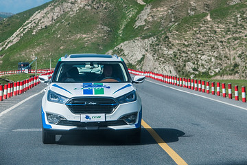 环湖评测赛正式开启 众泰T300EV高原实测307公里 出色完成5项评测