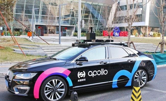 Baidu открывает платформу данных для беспилотных автомобилей Apollo Scape