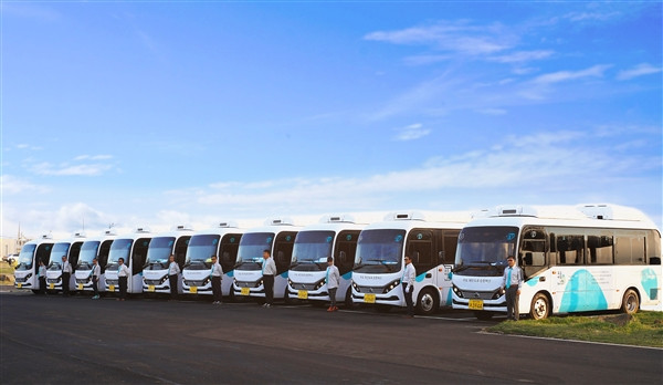 BYD поставила 20 электробусов eBus-7 в Чеджу, сформировав первый местный парк полностью электрических автобусов.