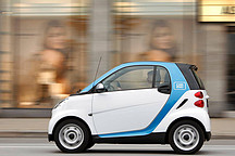 网友实拍 原来德国人也开这几款共享汽车