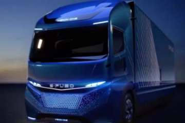戴姆勒发布全新 E-FUSO Vision ONE 电动卡车，特斯拉要加把劲了