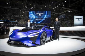 【一电分享】个性十足 车展实拍泰克鲁斯·腾风超跑