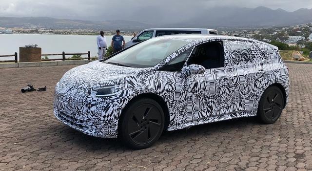 大眾首臺純電動車上路遭曝光，這水平還不如國產(chǎn)！