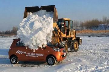 中国质量！宝路达混动王-41℃一键启动+1吨雪冲击挑战成功！