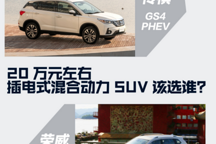 20万左右插混SUV该买谁？广汽新能源GS4 PHEV对比荣威eRX5