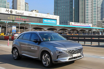 现代测试全球首款自动驾驶燃料电池车 测试速度达110km/h