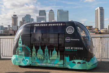 英国TRL测试自动驾驶豆荚车 探究公众看法